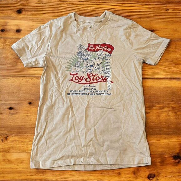 Disney Parks Exclusive It’s Playtime Toy Story Adult T-Shirt Size XS NEW - Picture 1 of 4